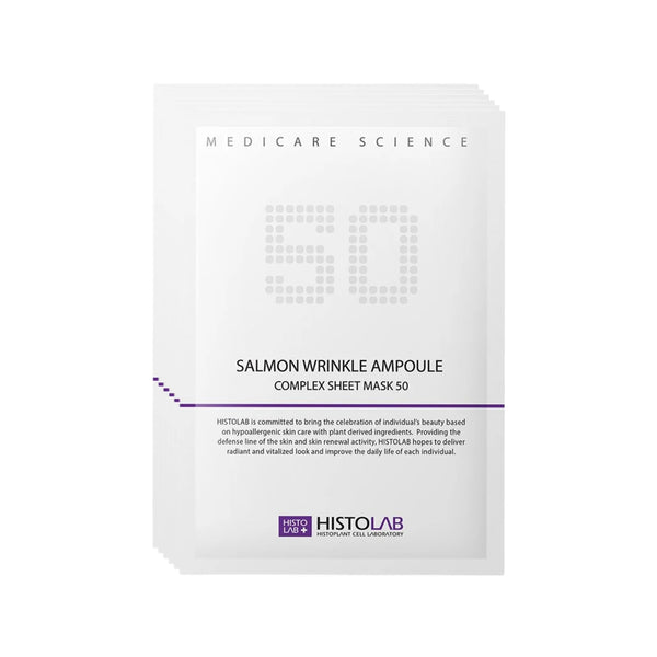 Salmon Wrinkle Ampoule Complex Sheet Mask 50 - 5 Masks