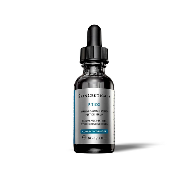 Skinceuticals P-Tiox Anti-Wrinkle Serum advanced peptide-based treatment that smooths fine lines, reduces wrinkles, and promotes youthful, radiant skin