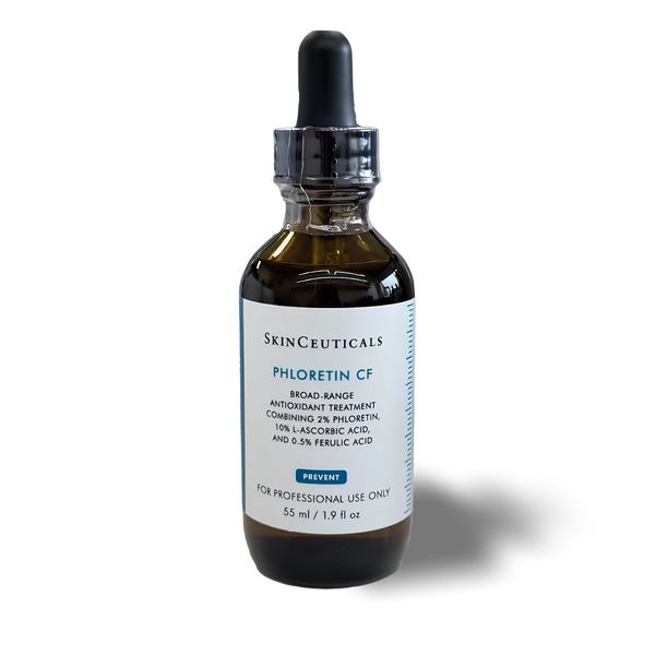 SkinCeuticals Phloretin CF Vitamin C Serum Pro Size 55ml with 2% Phloretin, 10% L-Ascorbic Acid and 0.5% Ferulic Acid antioxidant anti-aging serum