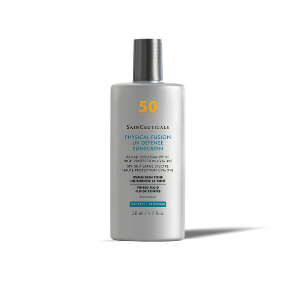 SkinCeuticals Physical Fusion UV Defense SPF 50 mineral sunscreen with broad spectrum protection
